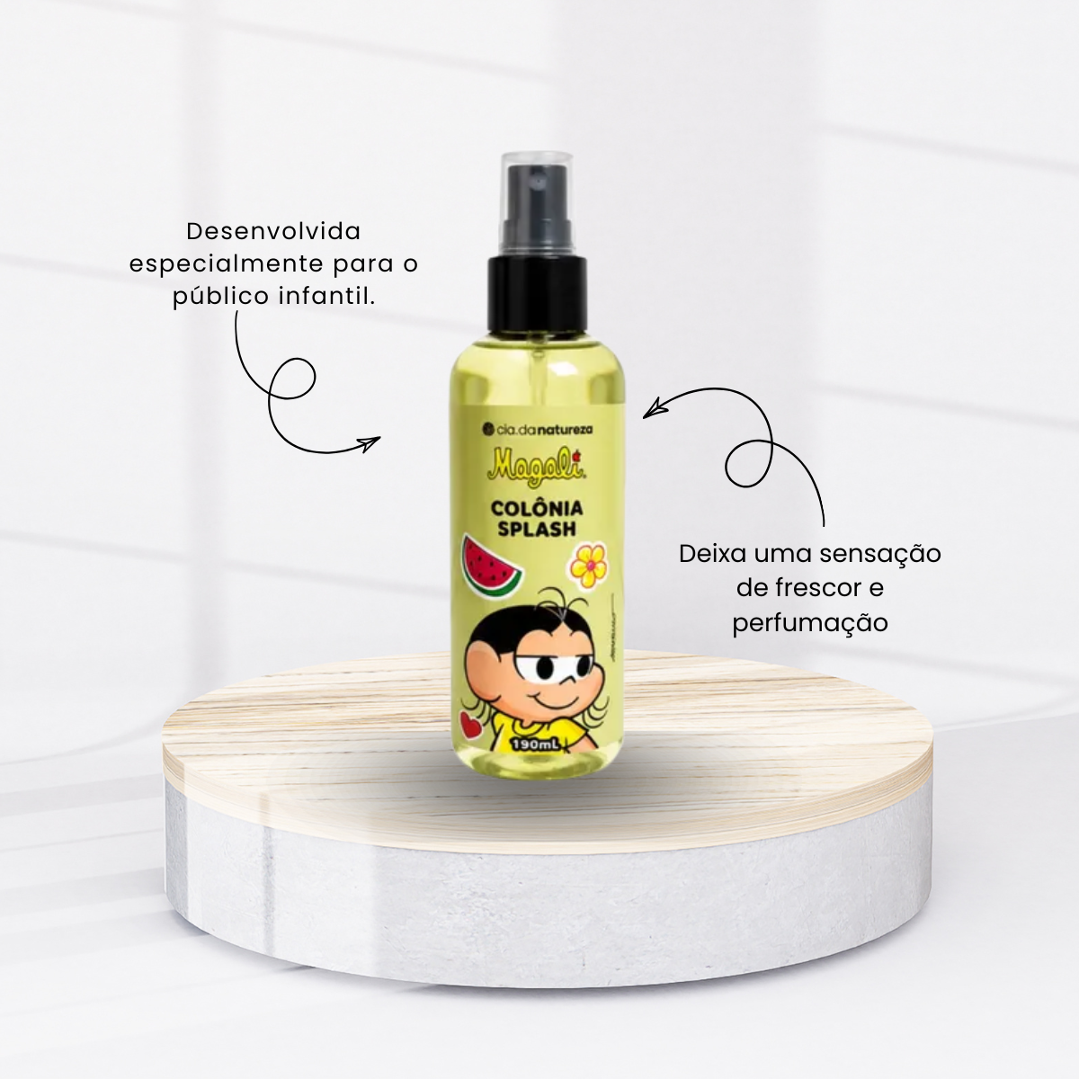 Cia da Natureza Magali Kids Colonia Splash 190ml