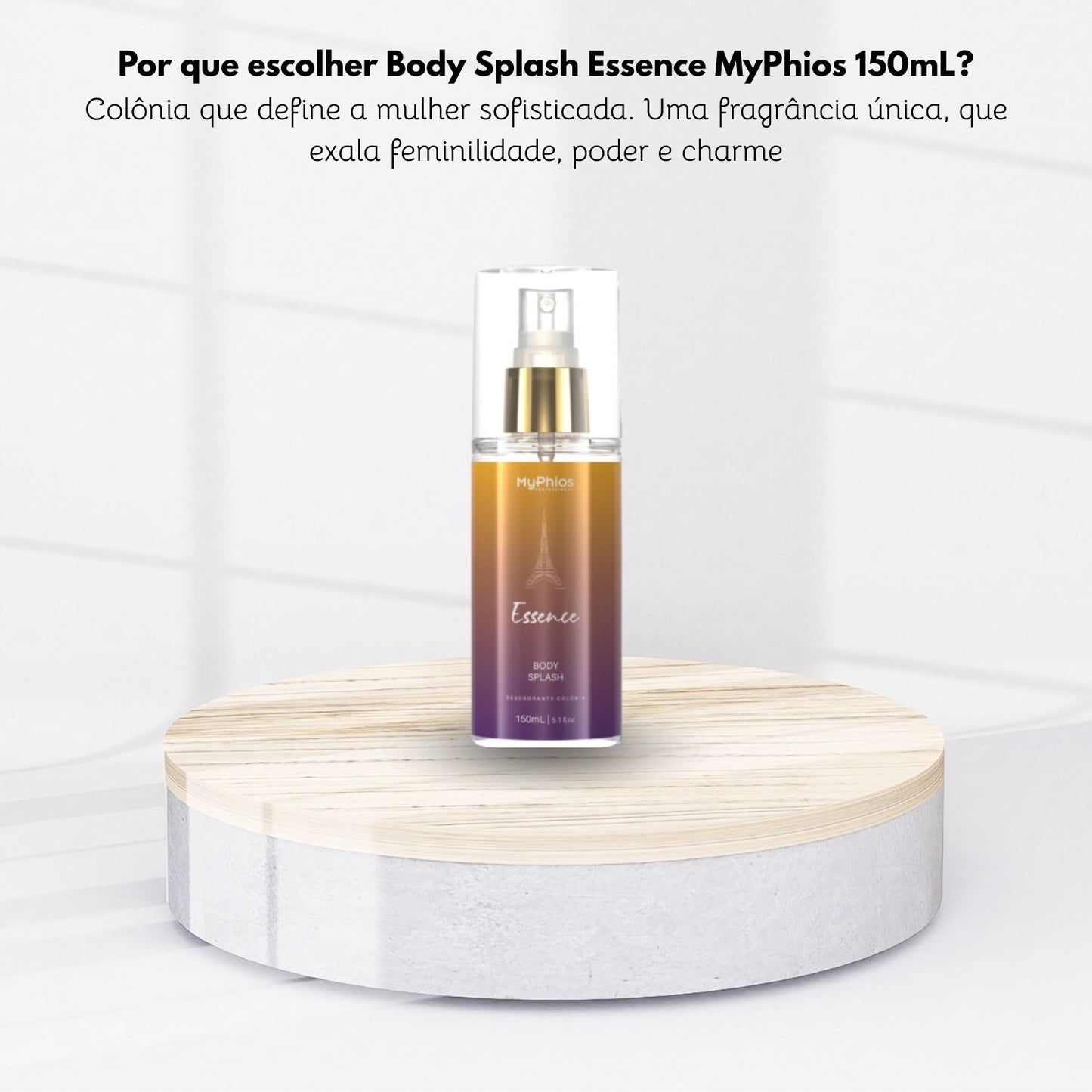Body Splash MyPhios Essence Fragrância Refrescante 150 ml