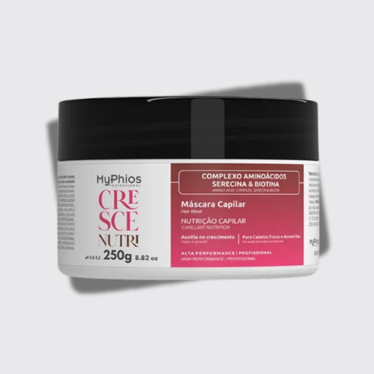 Máscara MyPhios Cresce Nutri Máscara de Nutrição e Crescimento Capilar 250 g