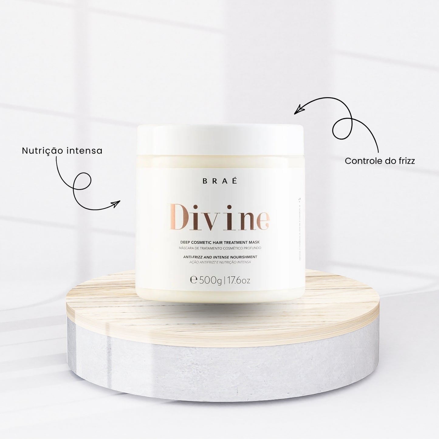 Máscara Braé Divine 500 g