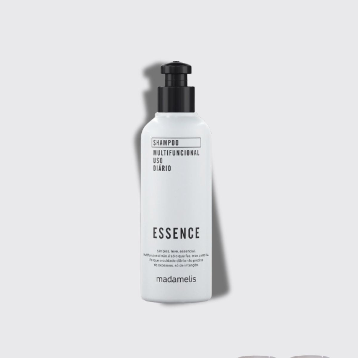 Shampoo Madamelis Essence Uso Diário Limpeza Suave e Brilho 250 ml