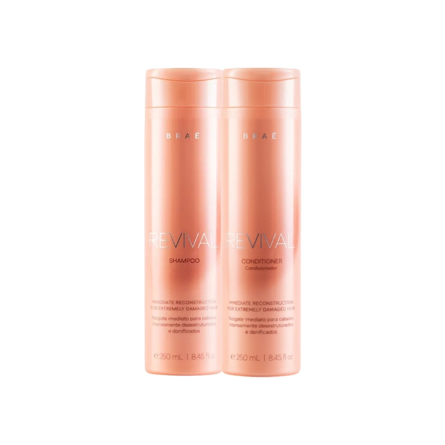Kit Braé Revival Shampoo 250 ml + Condicionador 250 ml