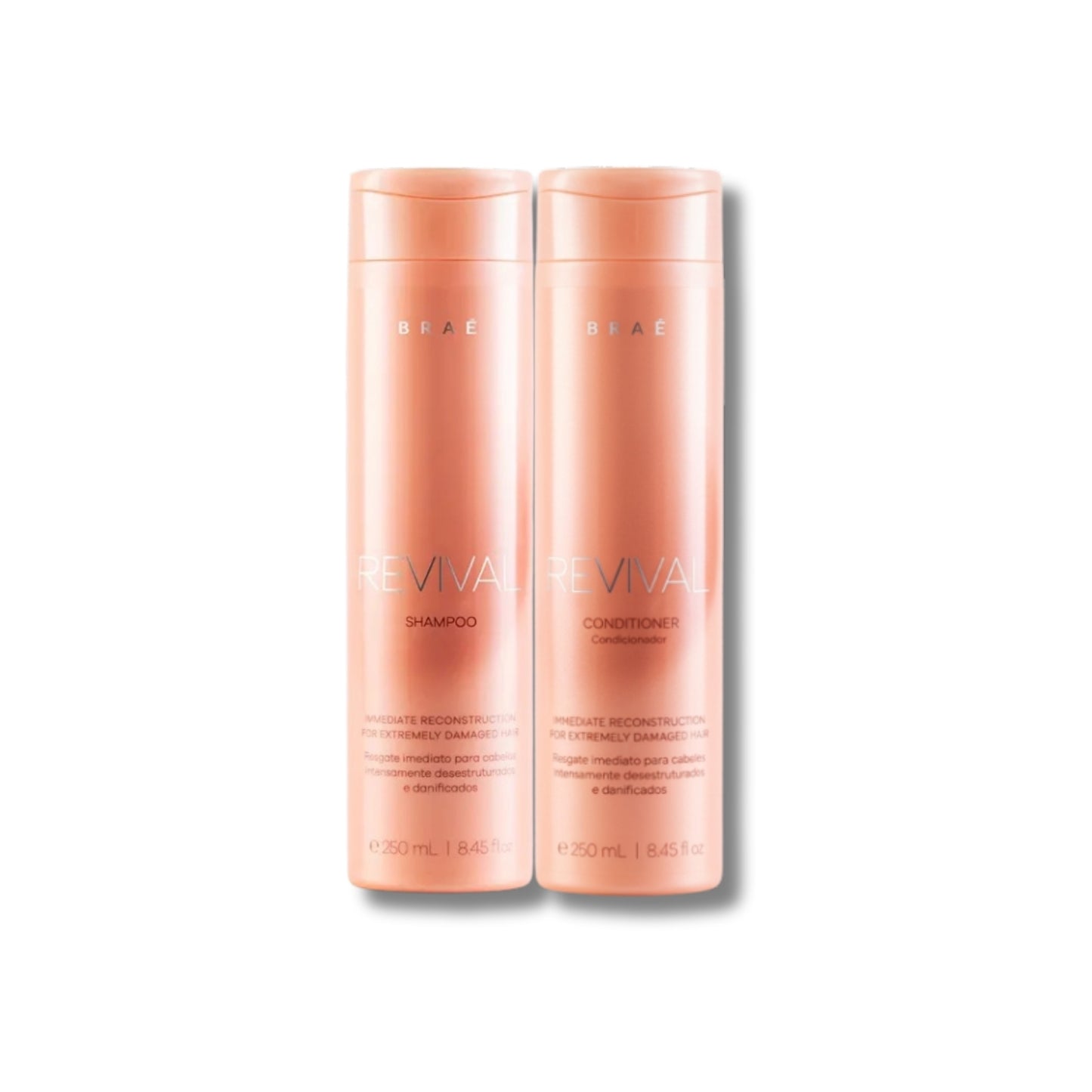 Kit Braé Revival Shampoo 250 ml + Condicionador 250 ml