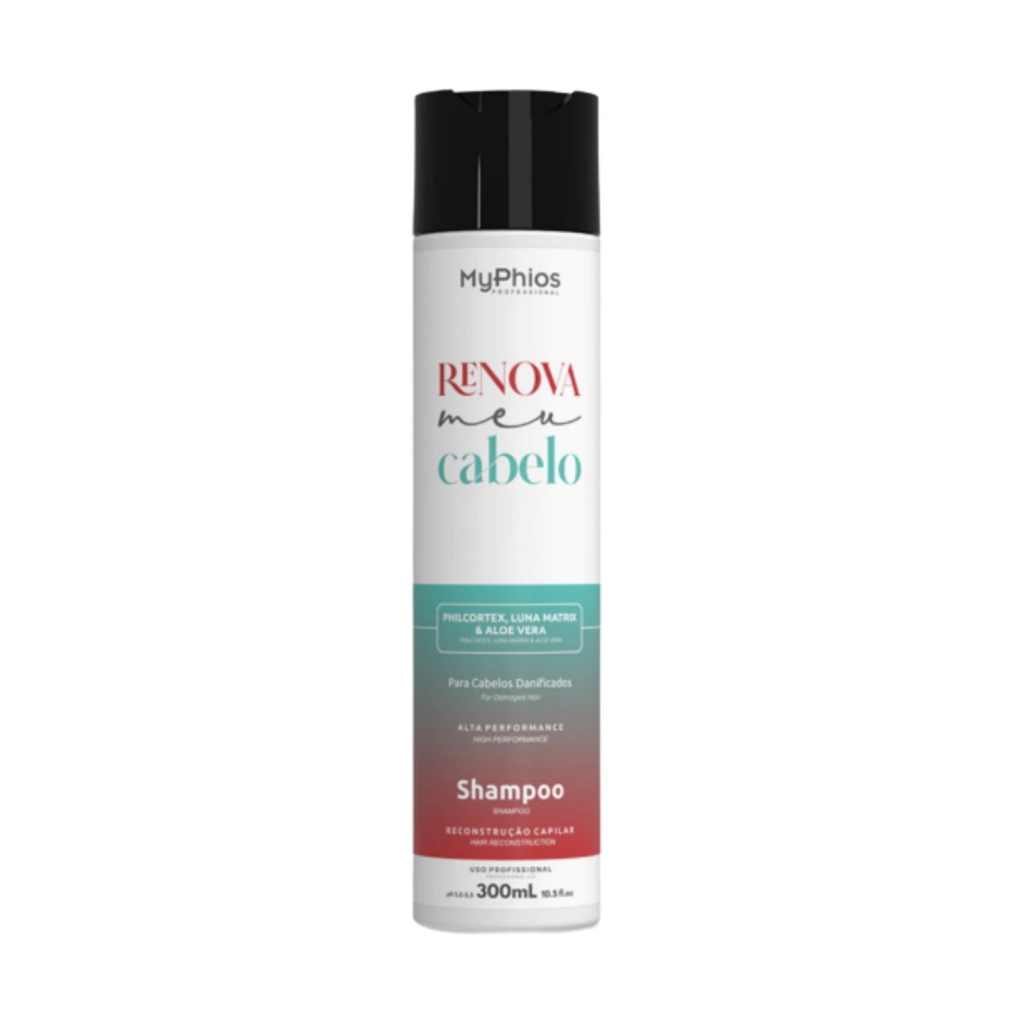 Shampoo MyPhios Renova Meu Cabelo Reconstrução e Shampoo Hidratante 300 g