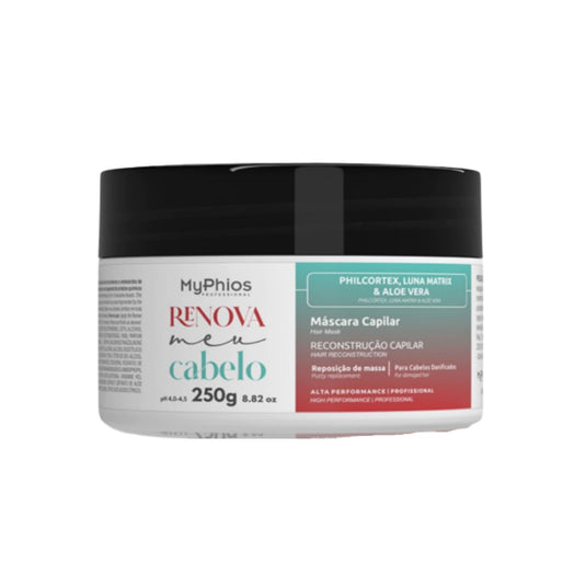 Máscara MyPhios Renova Meu Cabelo Para Reconstrução 250 g