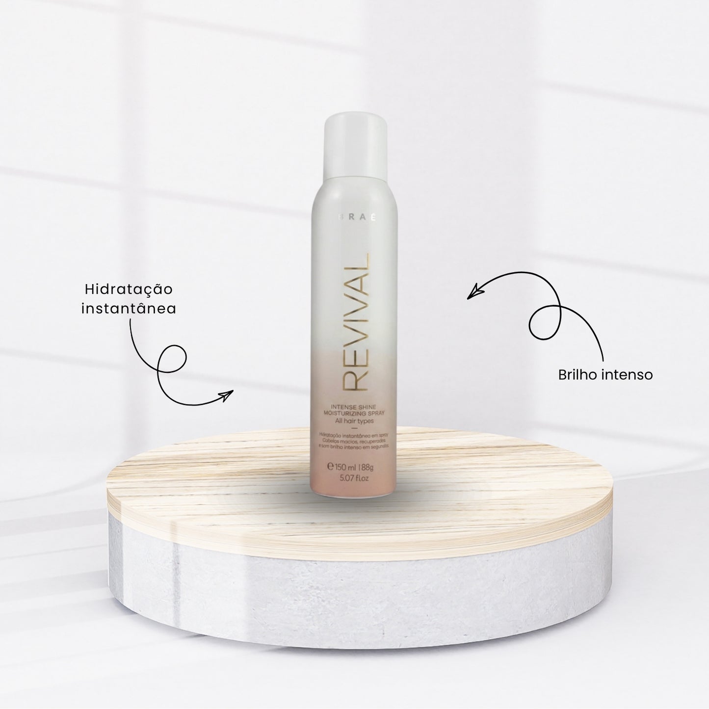 Leave-in Braé Revival Intense Shine Moisturizing Spray 150 g
