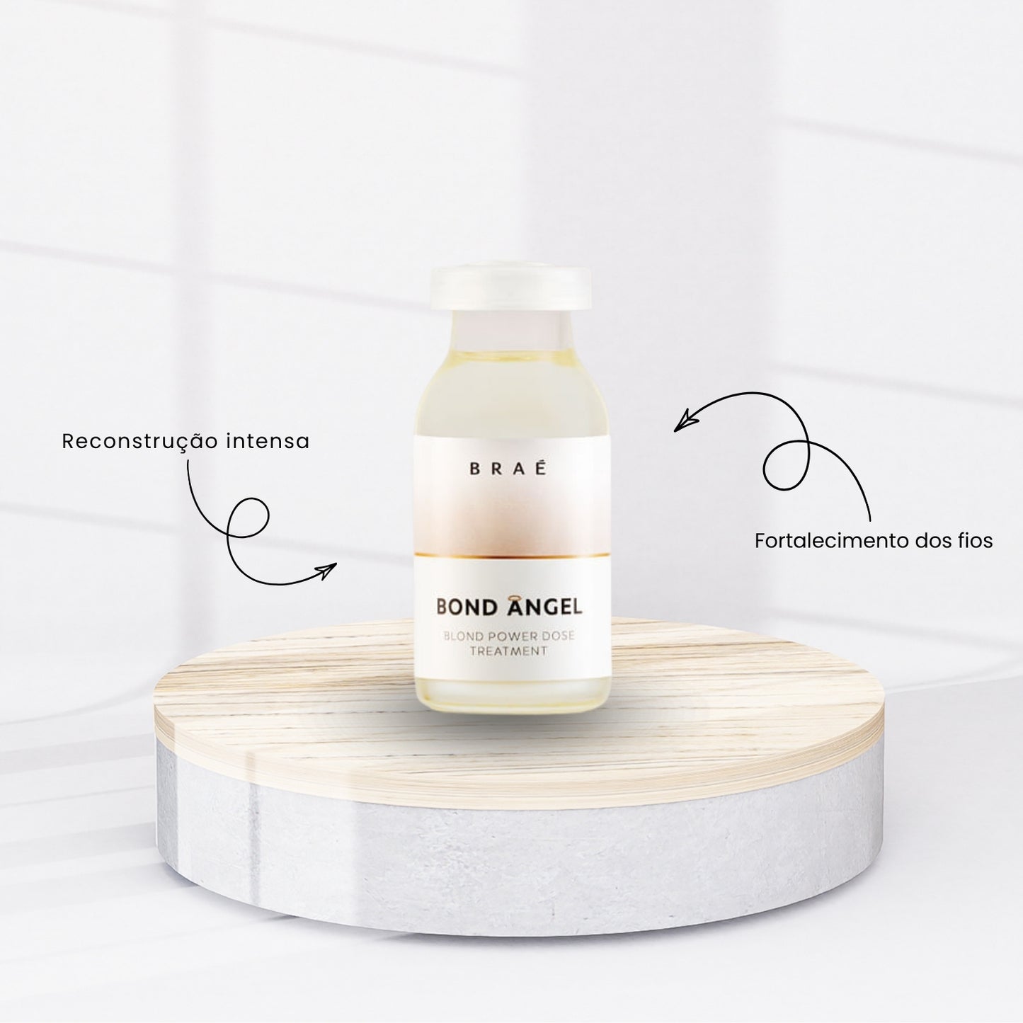 Ampola Braé Bond Angel Blond Power de Tratamento 13 ml