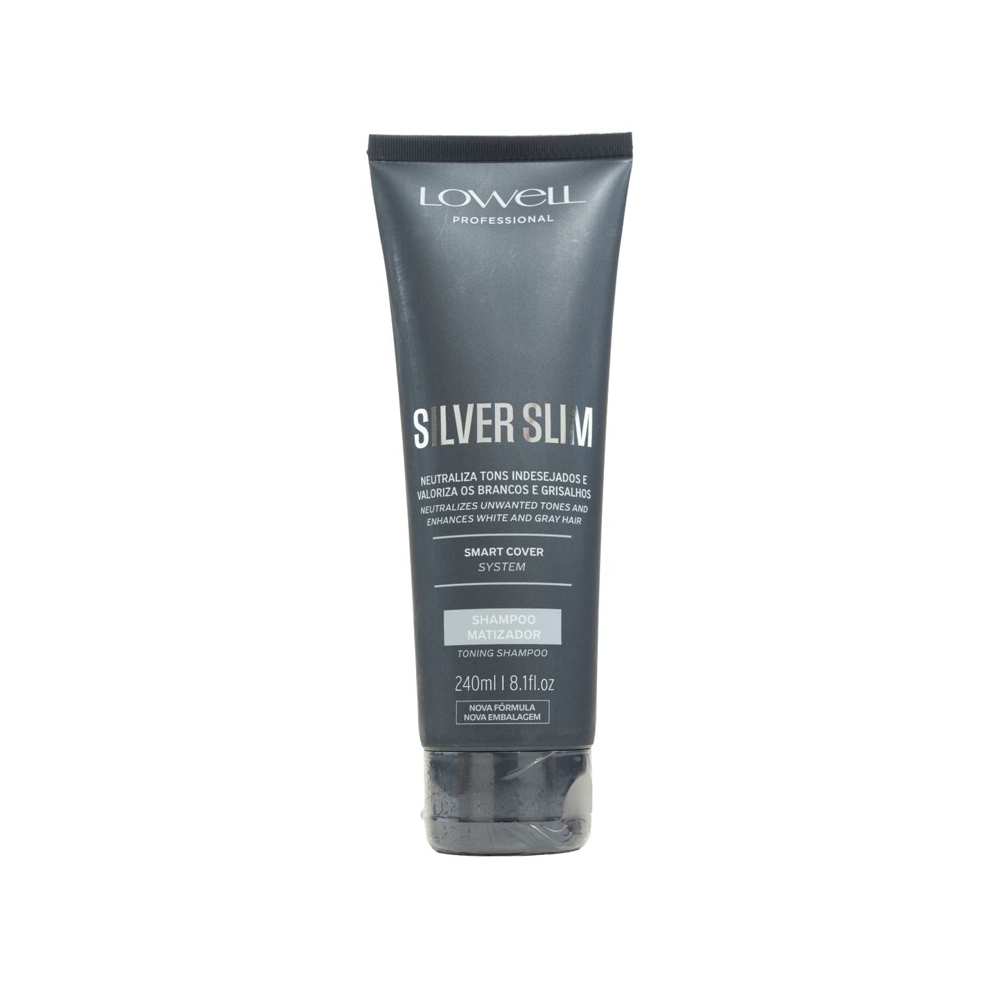 Shampoo Lowell Silver Slim Matizador Cabelos Loiros 240 ml