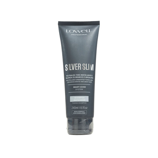 Shampoo Lowell Silver Slim Matizador Cabelos Loiros 240 ml