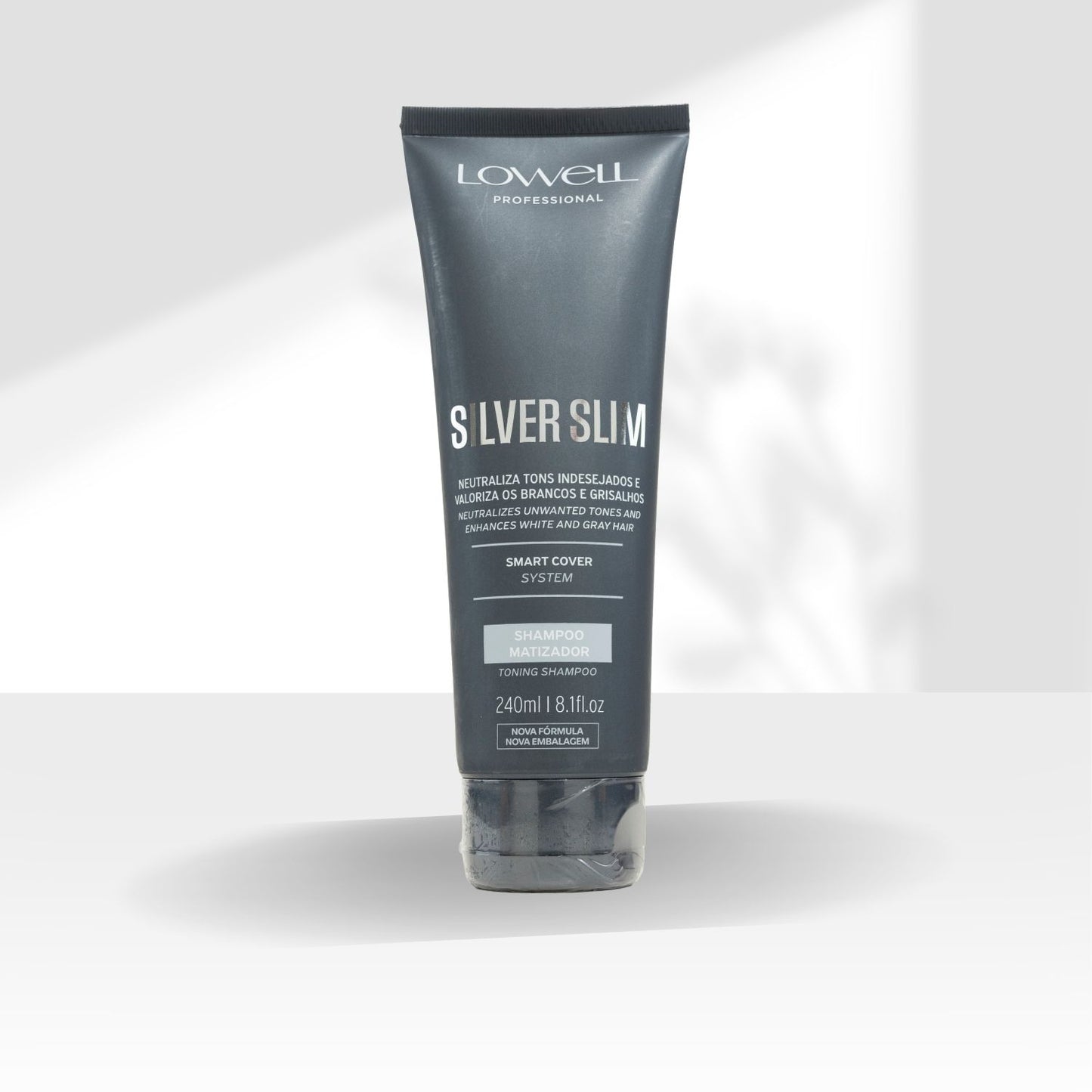 ** Dupl **Shampoo Lowell Silver Slim Matizador Cabelos Loiros 240 ml