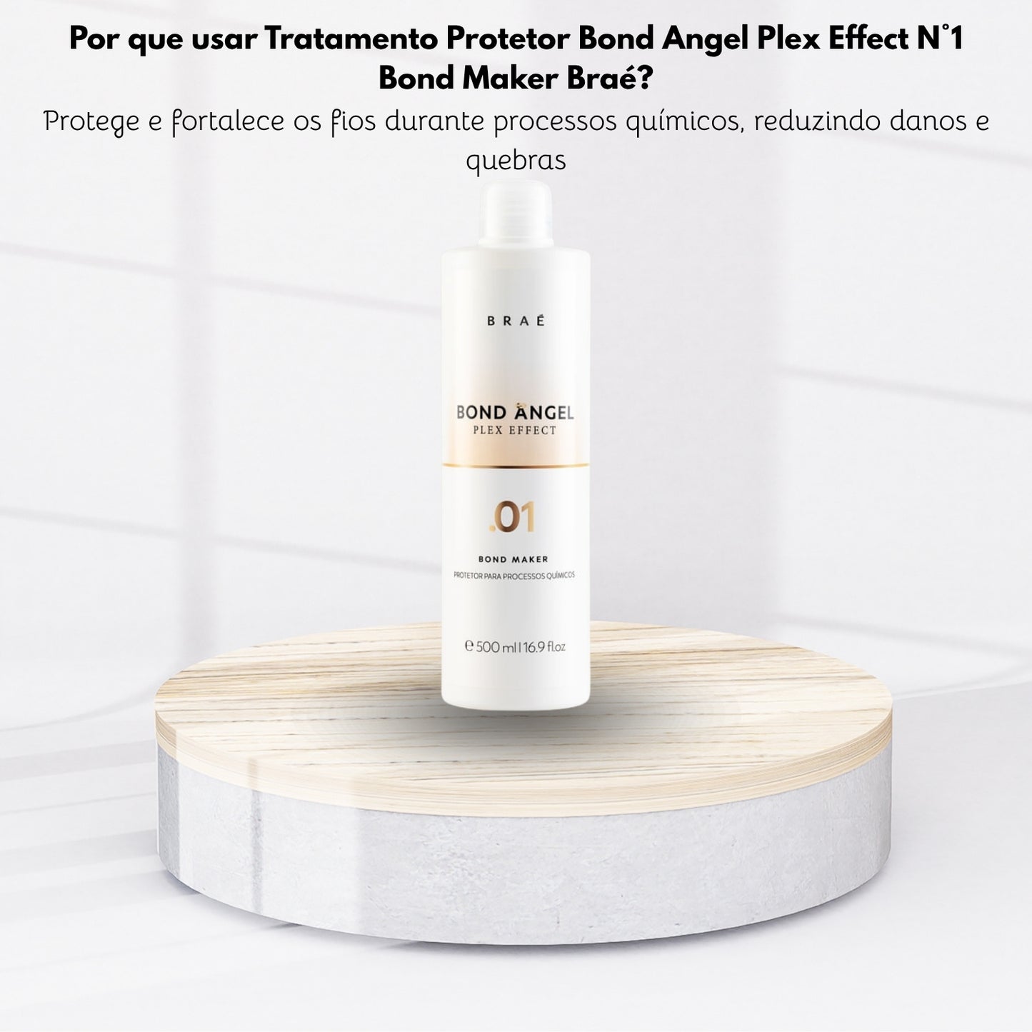 Braé Bond Angel Plex Effect N°1 Bond Maker Tratamento Protetor 500 ml