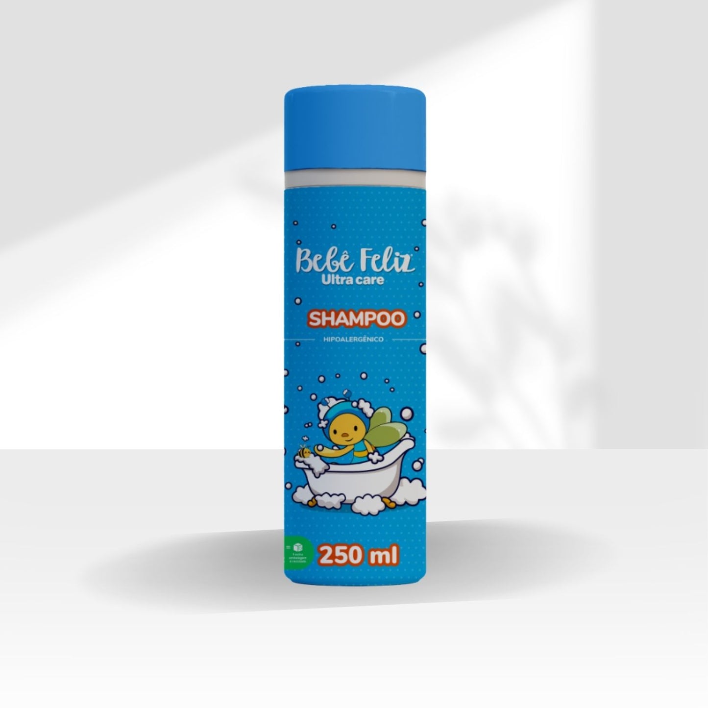 Shampoo Bebê Feliz Limpeza Suave Cabelos Delicados 250 ml
