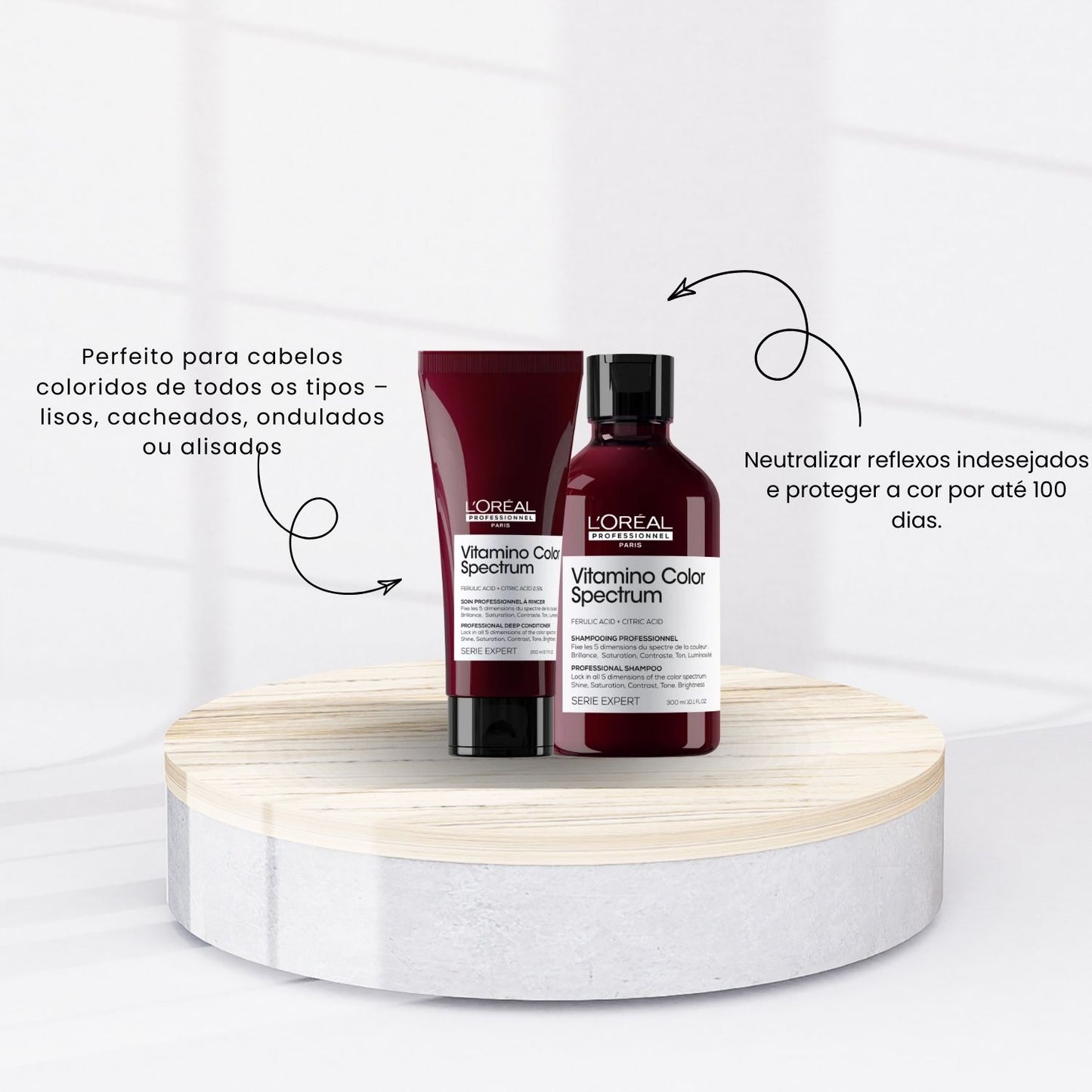 Kit Loreal Vitamino Color Spectrum Shampoo e Condicionador