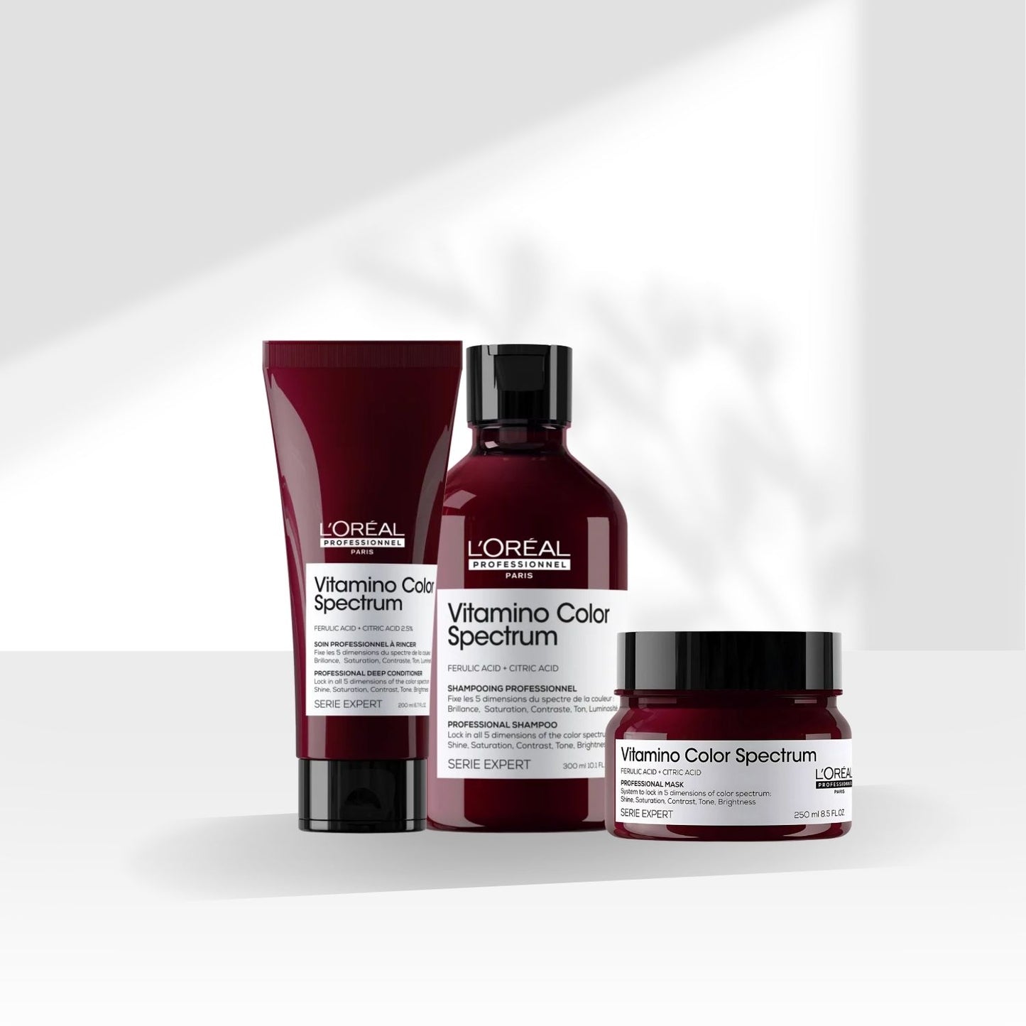 Kit Loreal Vitamino Color Spectrum Shampoo, Condicionador e Máscara