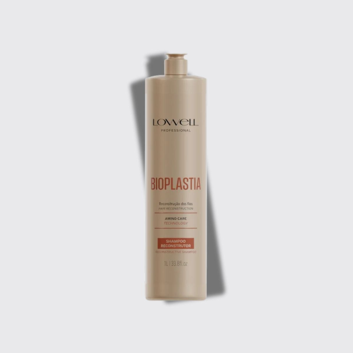 Shampoo Lowell Bioplastia Reconstrói Cabelos Danificados 1 Litro