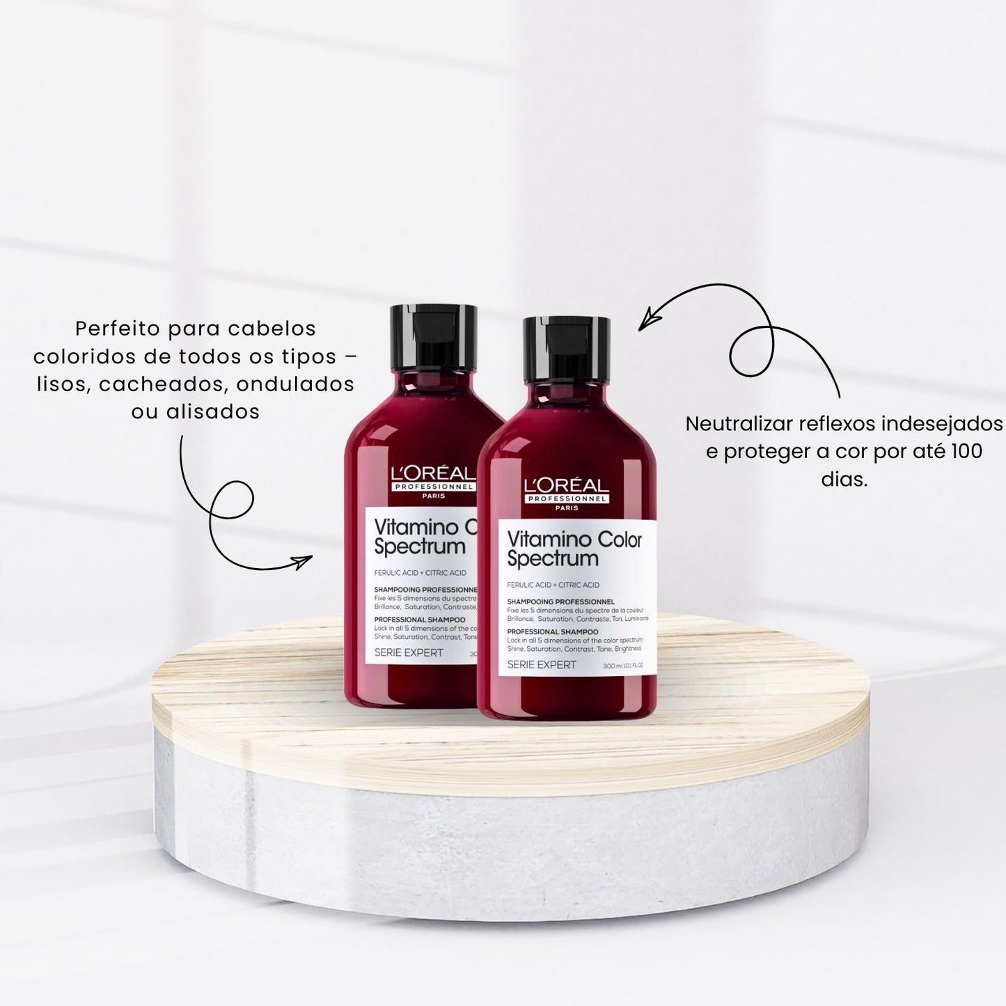 Kit Loreal Vitamino Color Spectrum 2 Shampoo 300 ml