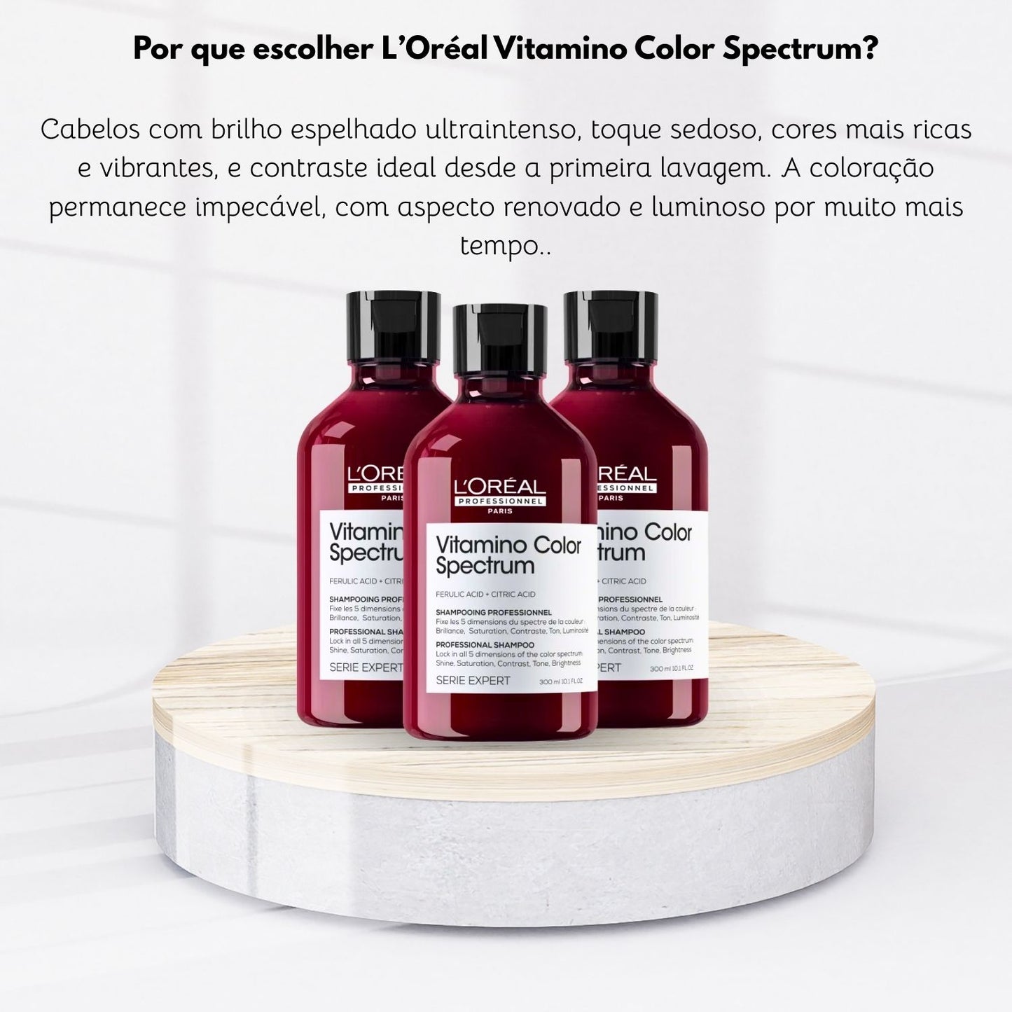 Kit Loreal Vitamino Color Spectrum 3 Shampoo 300 ml