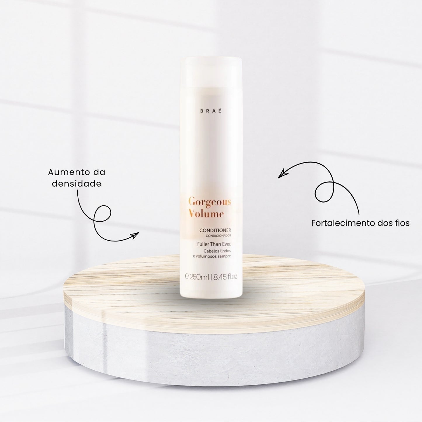 Condicionador Braé Gorgeous Volume 250 ml
