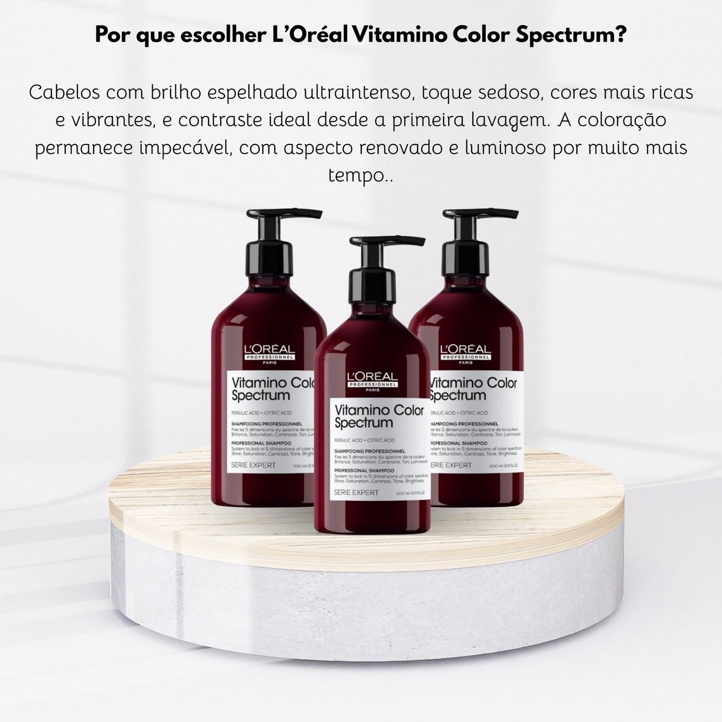 Kit Loreal Vitamino Color Spectrum 3 Shampoo 500 ml