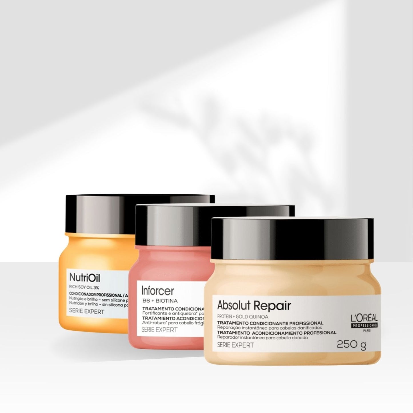 Kit Loreal Cronograma Capilar Máscaras 250 g