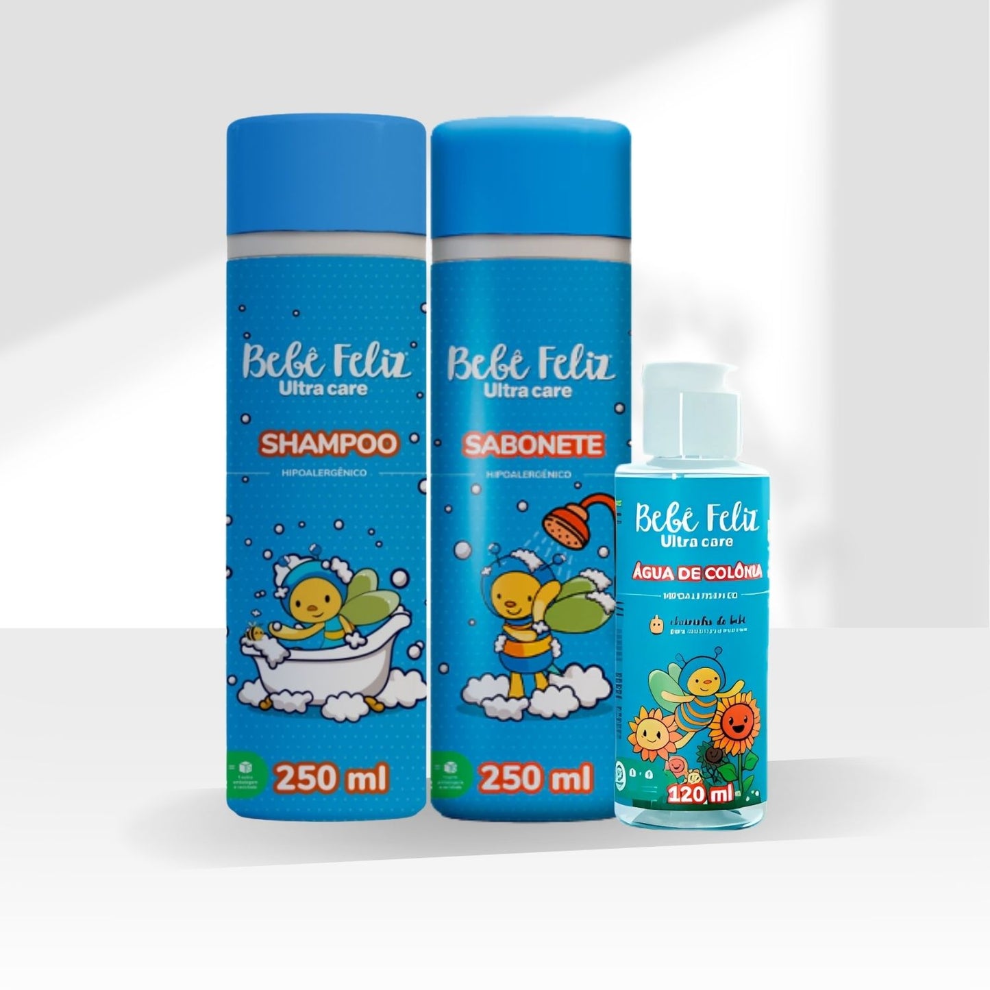 Kit Bebê Feliz Banho Completo