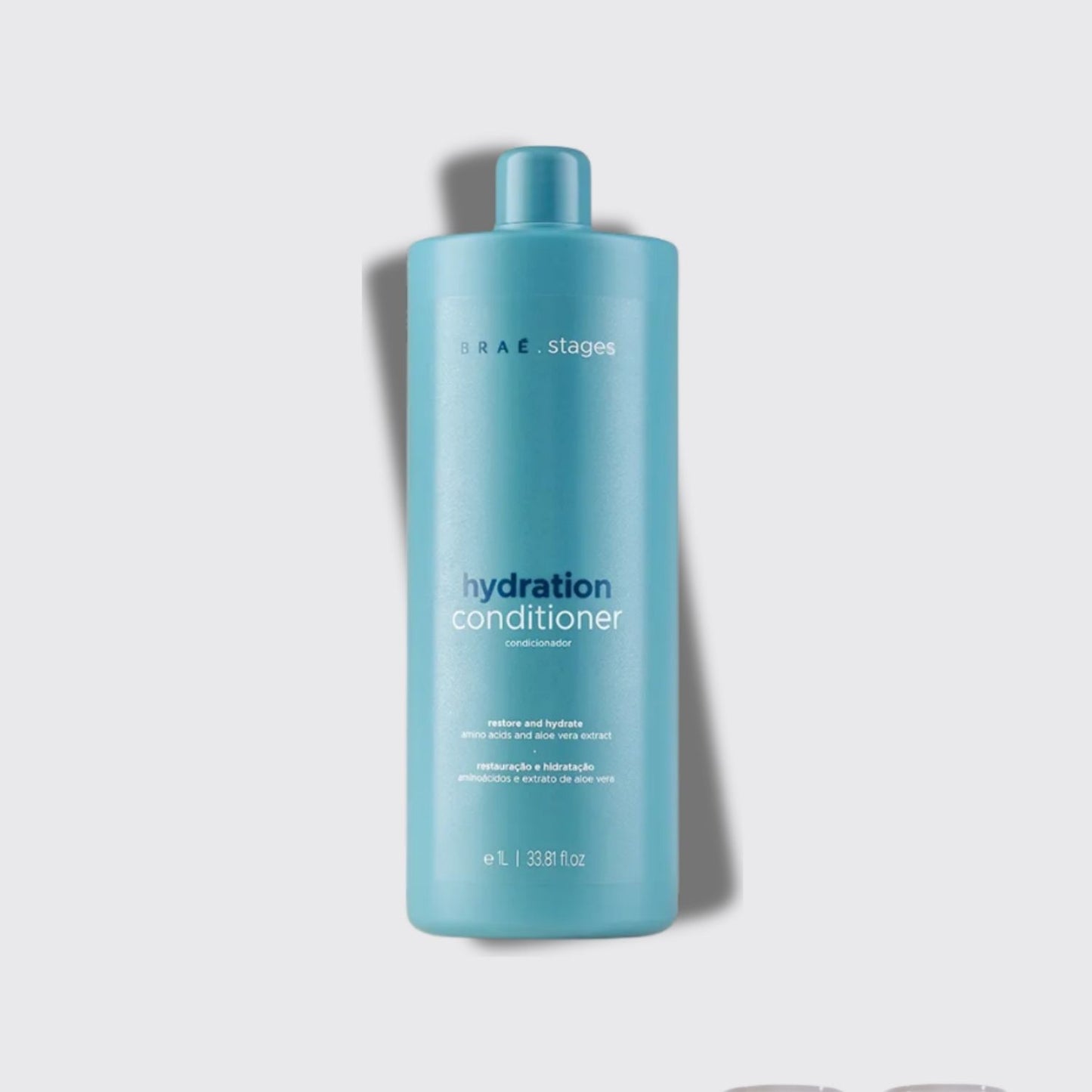 Condicionador Braé Stages Hydration Hidratação Intensiva Cabelos Danificados 1 Litro