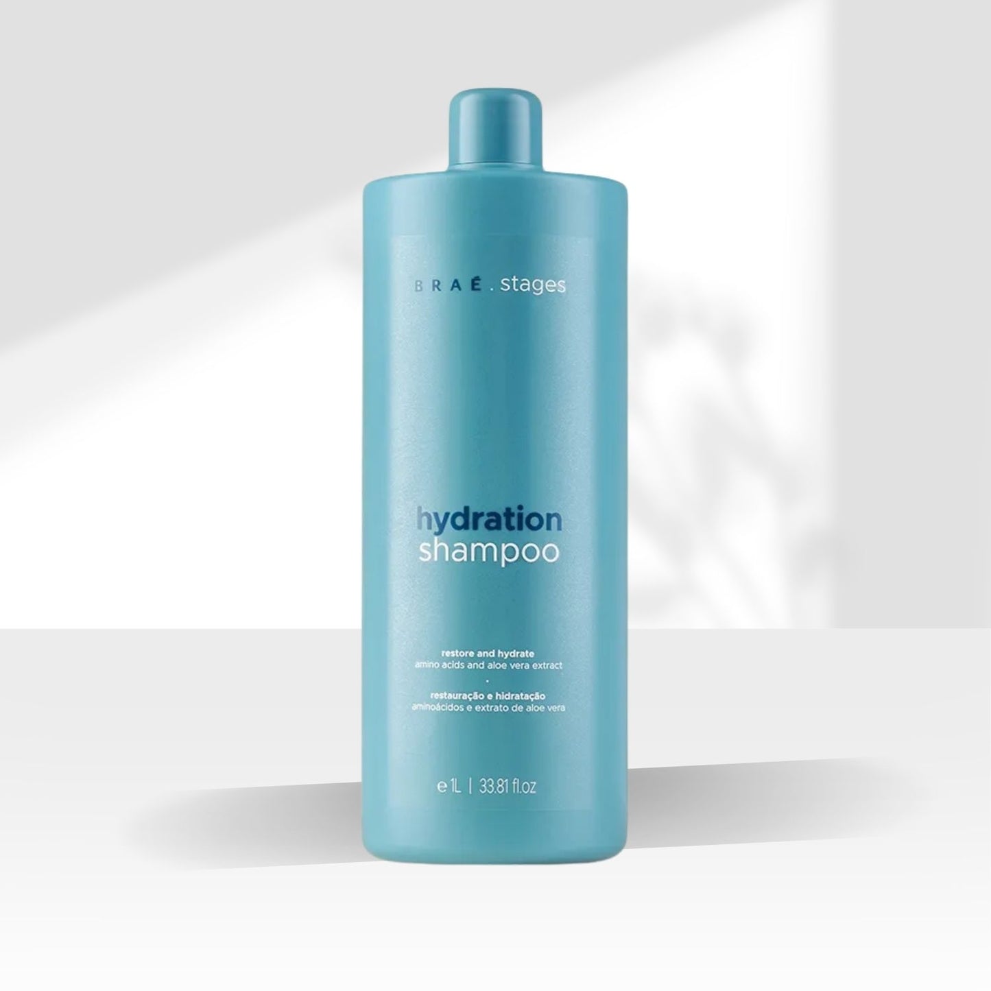 Shampoo Braé Stages Hydration Shampoo Hidratante para Cabelos Danificados 1 Litro