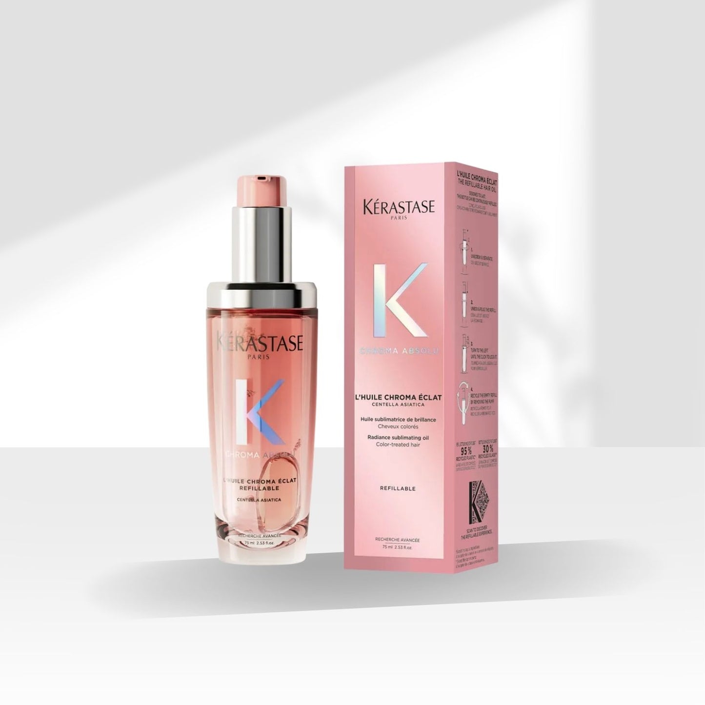 Óleo Capilar Kérastase Chroma Absolu L'Huile Chroma Éclat Brilho Radiance 75 ml