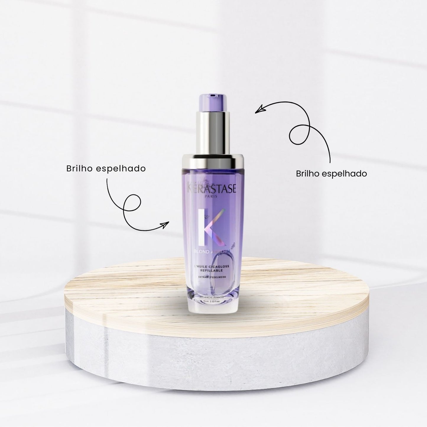 Óleo Capilar Kérastase Blond Absolu L'Huile Cicagloss Reparação Brilho 75 ml