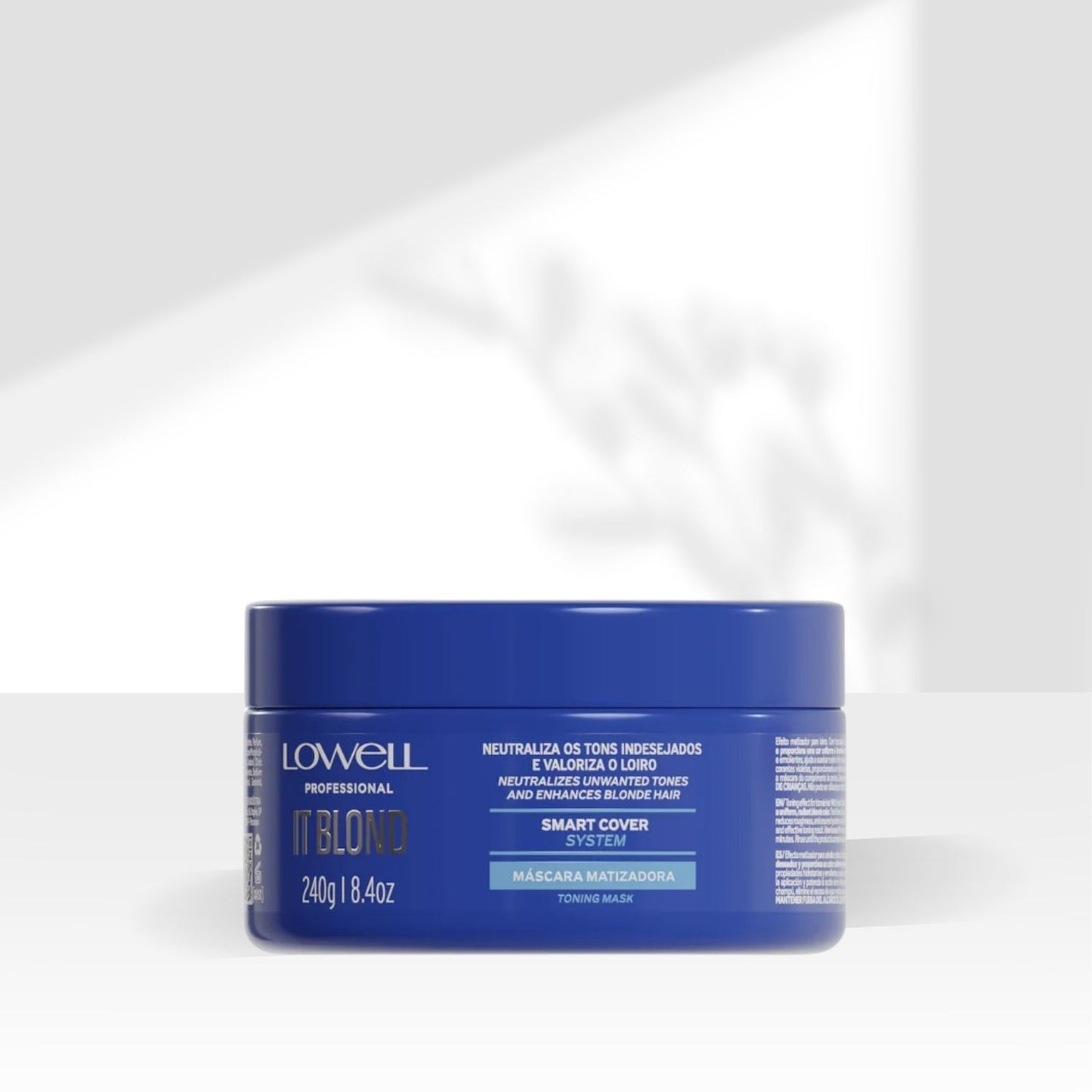 Máscara Matizadora Lowell It Blond Neutraliza Amarelado Máscara de Hidratação 240 g