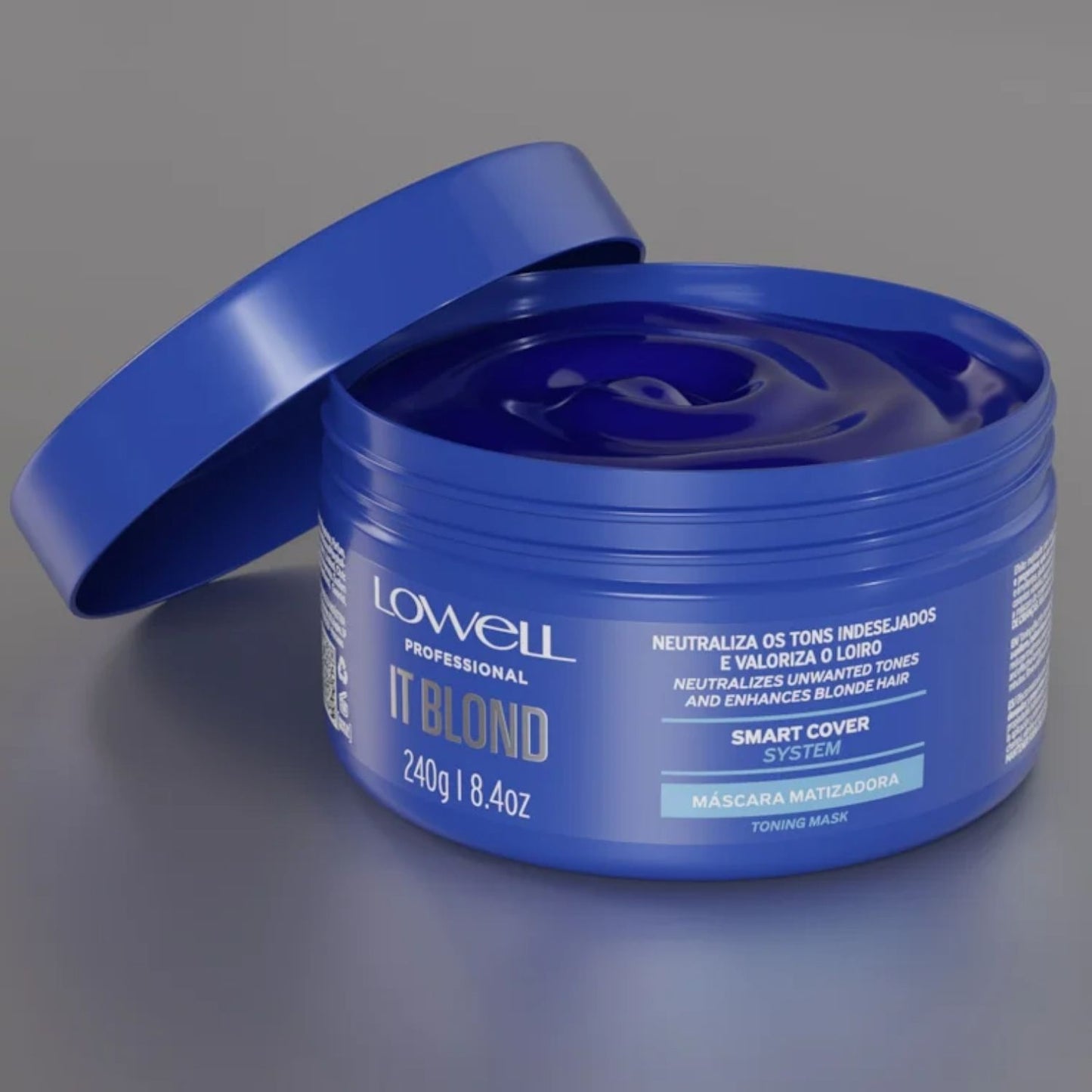 Máscara Matizadora Lowell It Blond Neutraliza Amarelado Máscara de Hidratação 240 g