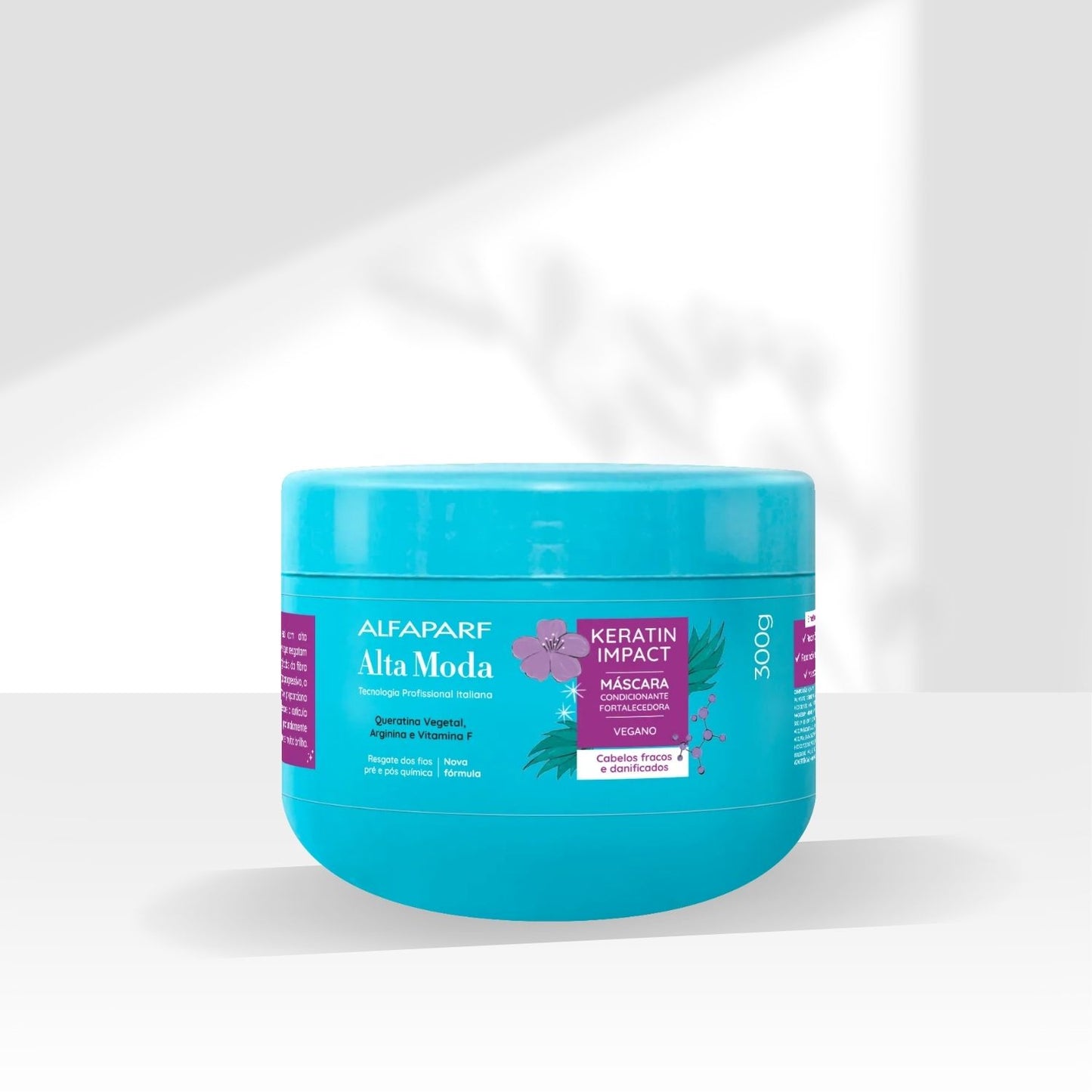 Máscara Alfaparf Alta Moda Keratin Impact Fortalecedora 300 ml