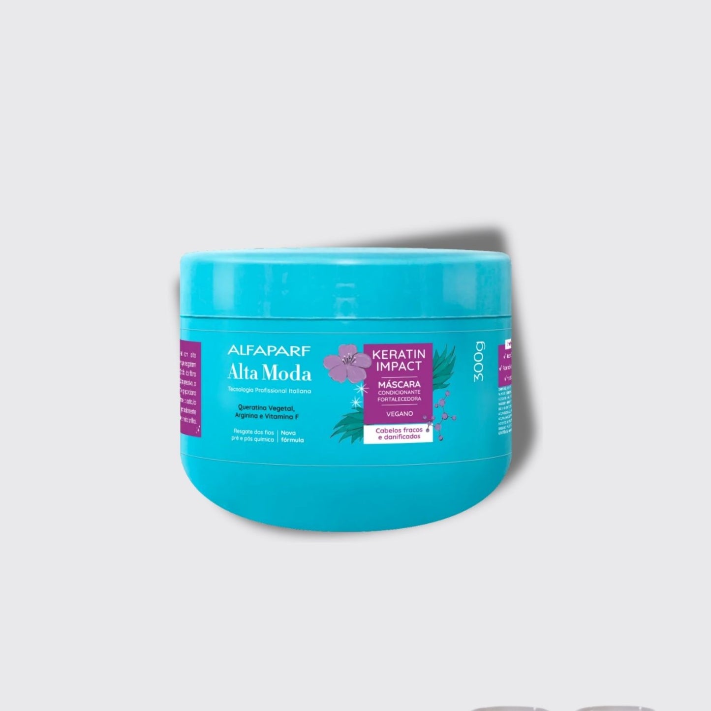 Máscara Alfaparf Alta Moda Keratin Impact Fortalecedora 300 ml