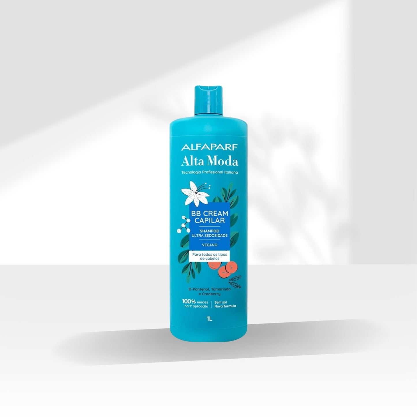 Shampoo Alfaparf Alta Moda BB Cream Multibenefícios Reparação Brilho 1 Litro