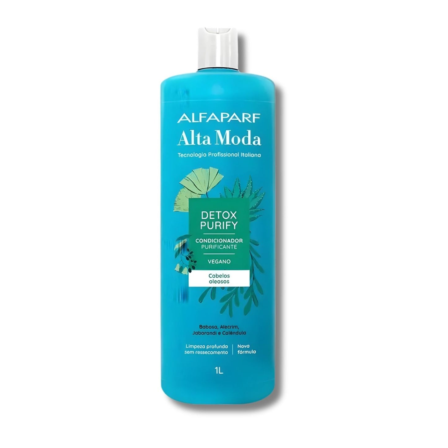 Condicionador Alfaparf Alta Moda Detox Purify Bálsamo Equilíbrio Purificação 1 Litro