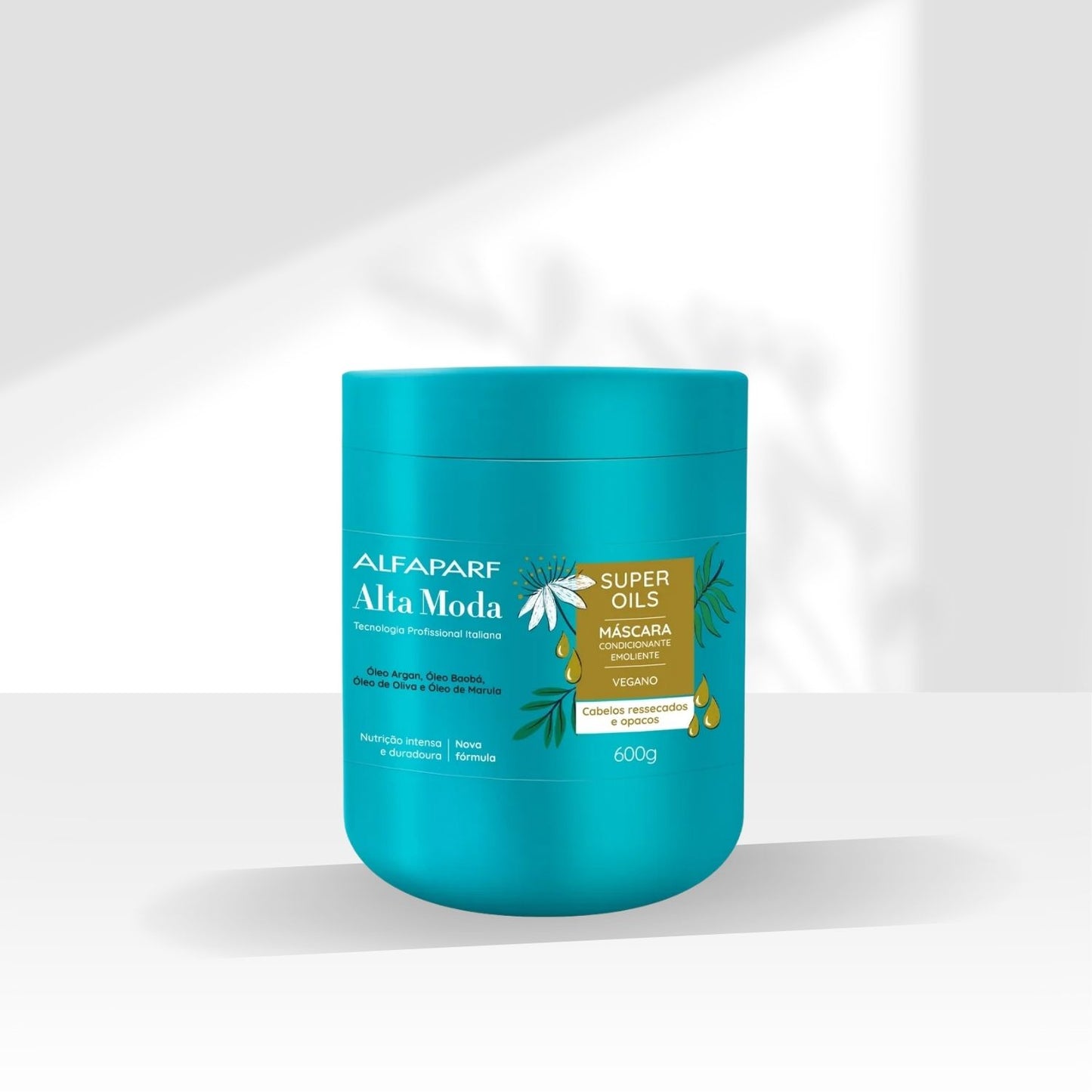 Máscara Alfaparf Alta Moda Super Oils Máscara de Nutrição e Brilho 600 g