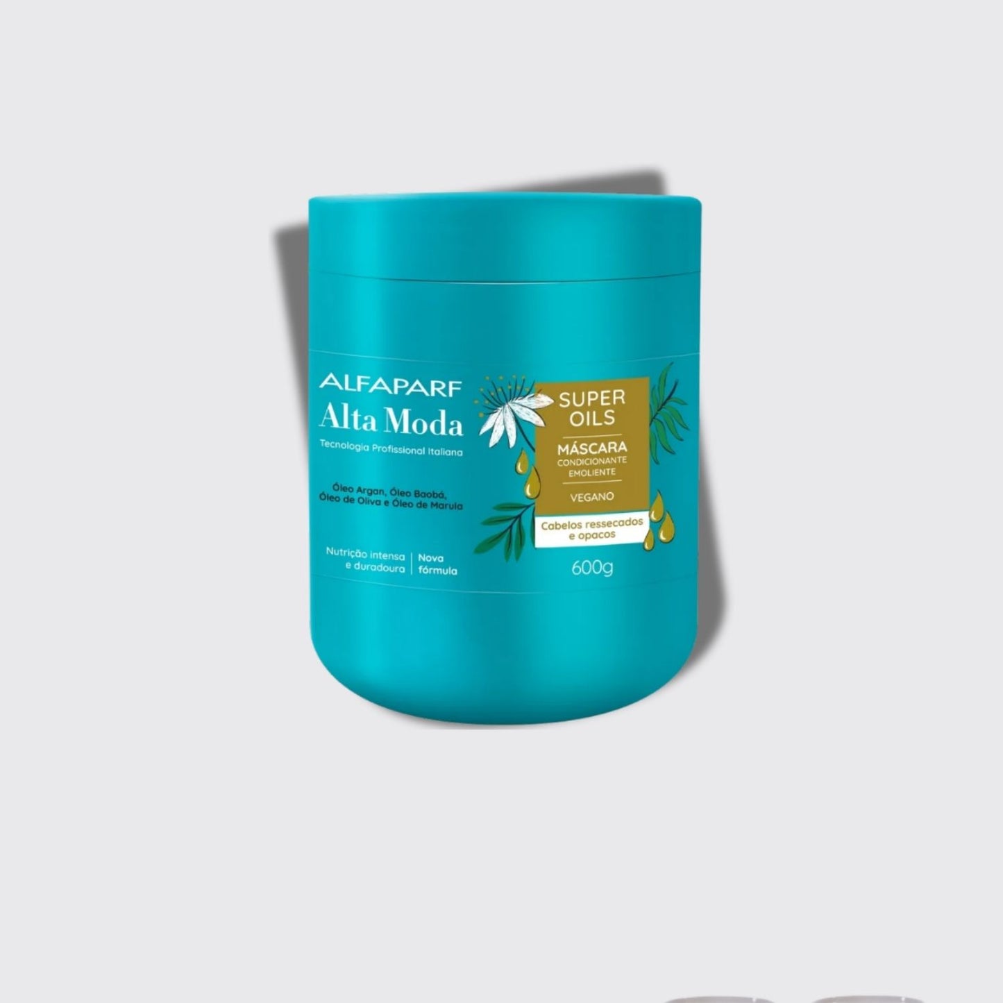 Máscara Alfaparf Alta Moda Super Oils Máscara de Nutrição e Brilho 600 g