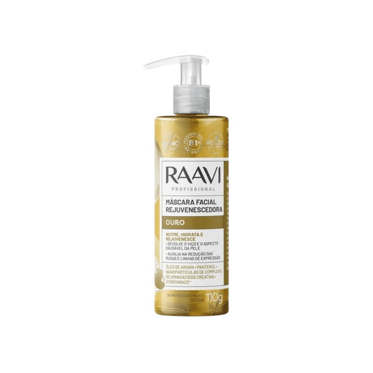 Máscara Raavi Facial Ouro Rejuvenescedora 110 g