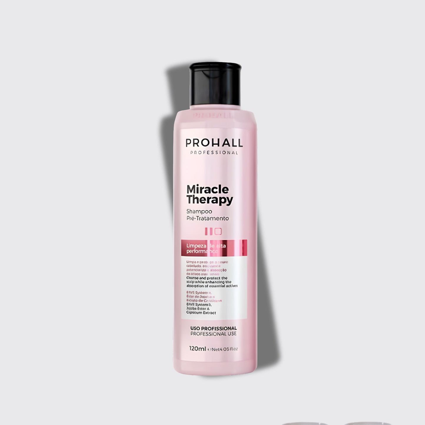 Shampoo Prohall Miracle Therapy Limpeza Suave 120 ml