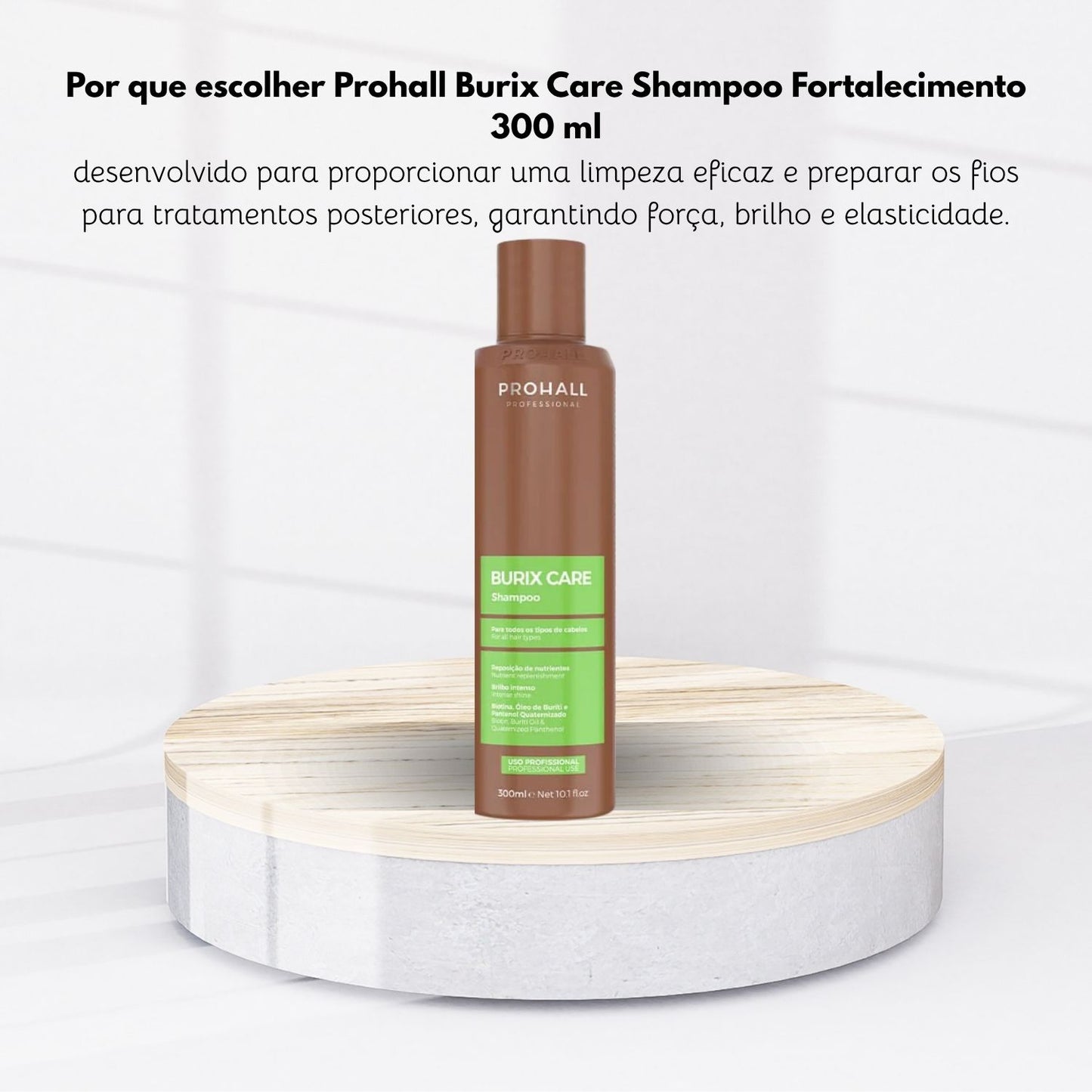 Shampoo Prohall Burix Care Fortalecimento 300 ml