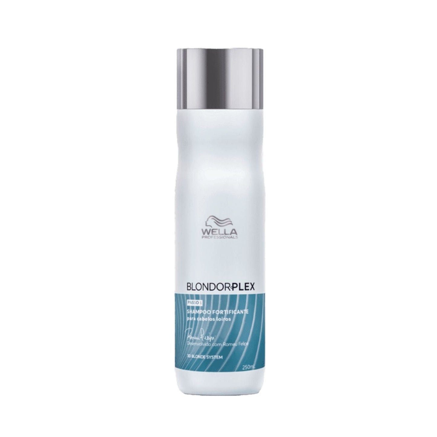 Shampoo Wella BlondorPlex Reconstrução Cabelos Loiros 250 ml