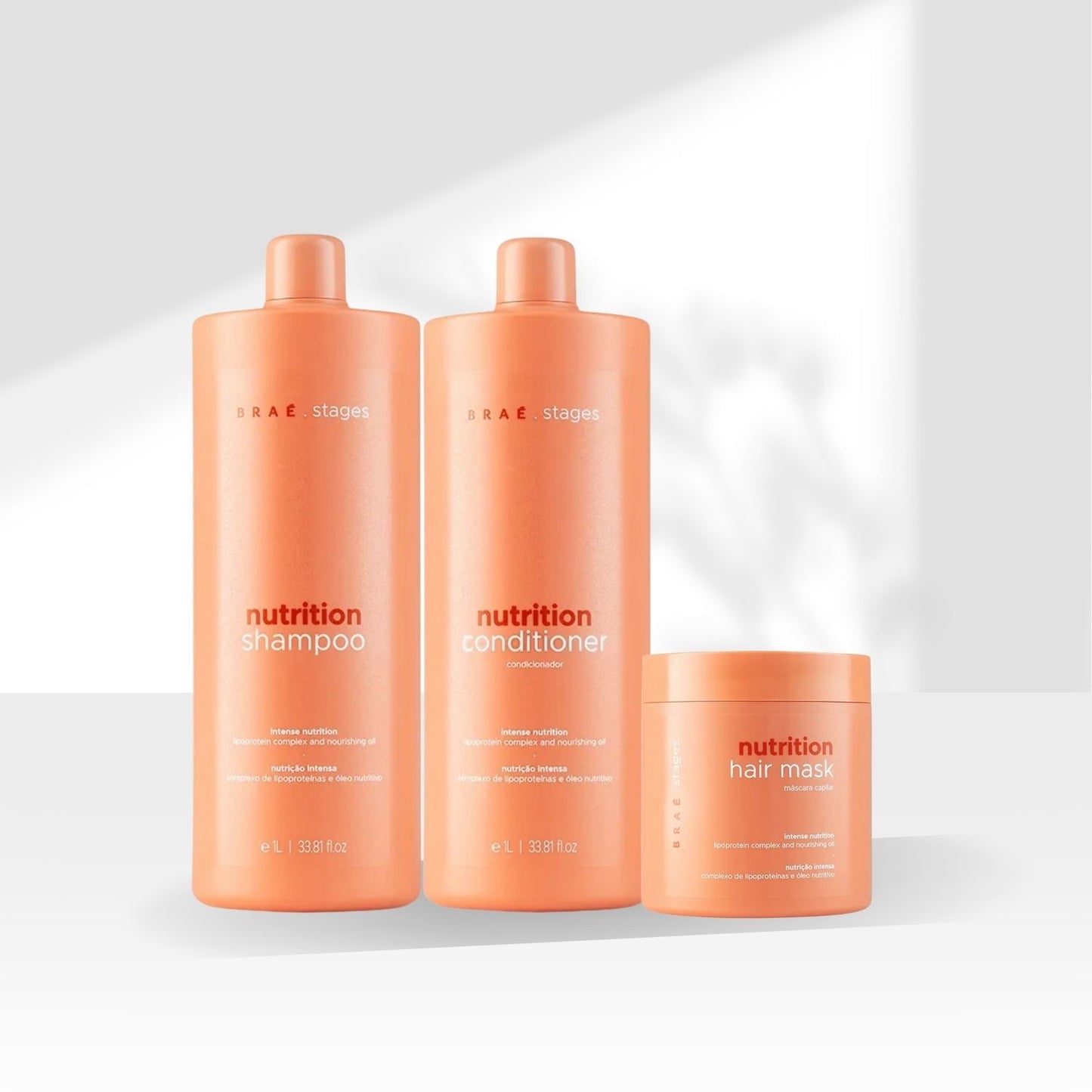 Kit Braé Stages Nutrition Hidratação Nutritiva Trio
