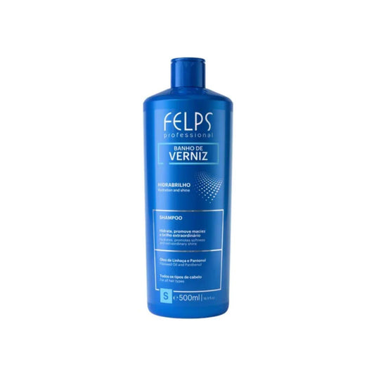 Shampoo Felps Banho de Verniz Brilho Intenso 500 ml