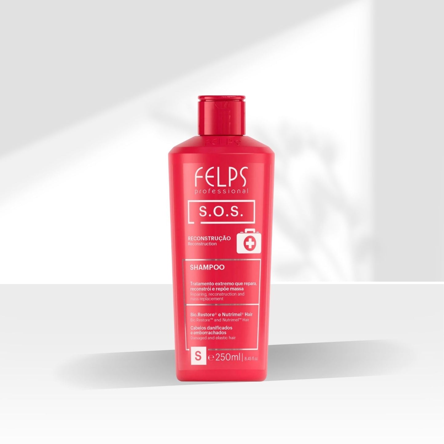 Felps SOS Reconstrução Shampoo Tratamento Capilar 500 ml