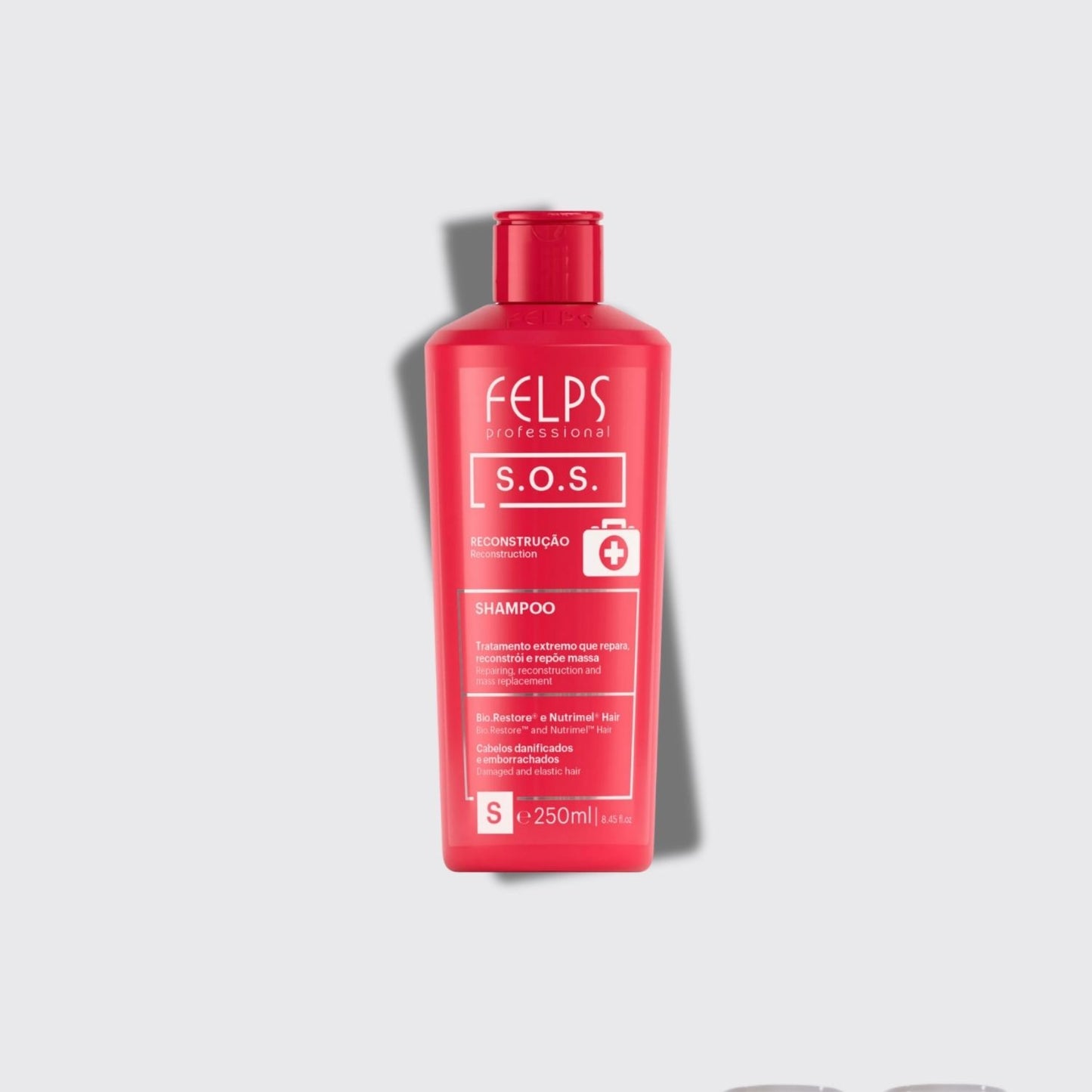 Felps SOS Reconstrução Shampoo Tratamento Capilar 500 ml