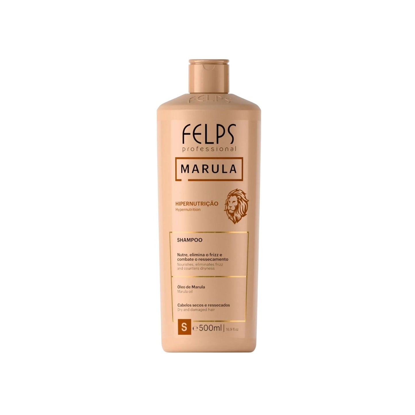 Shampoo Felps Marula Hiper Nutrição Cabelos Ressecados 500ml