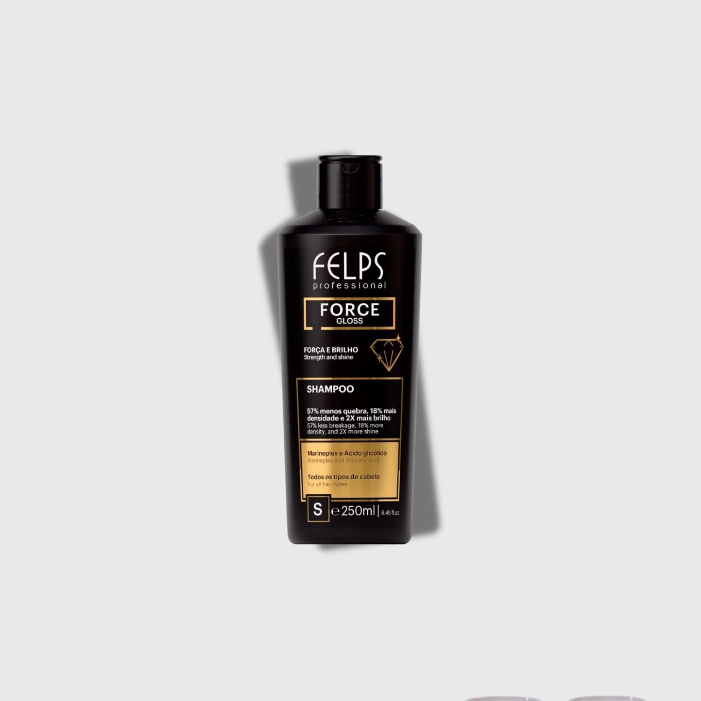 Shampoo Felps Force Gloss Força e Brilho 250 ml