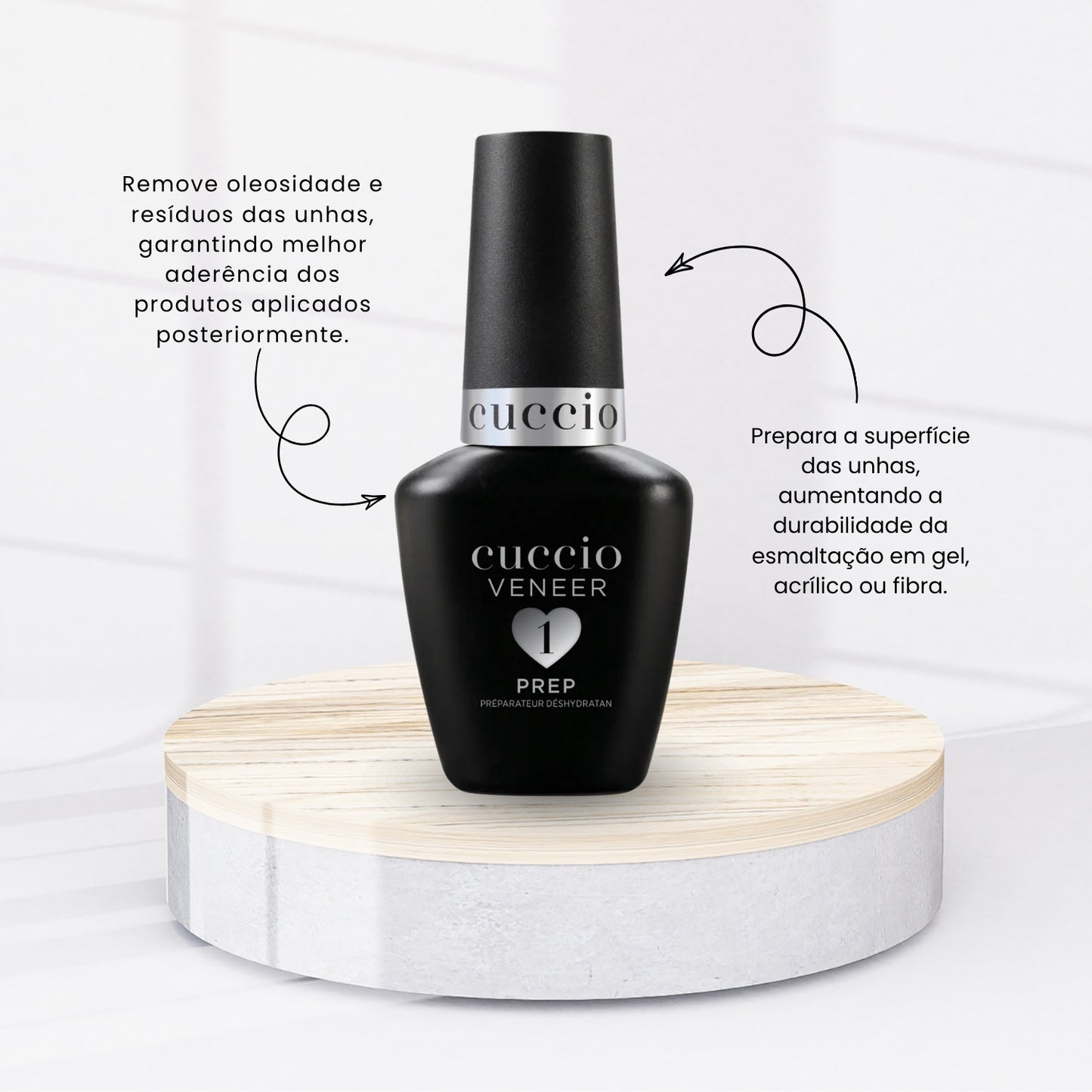 Desengordurante Cuccio Prep Limpeza Unhas 13 ml
