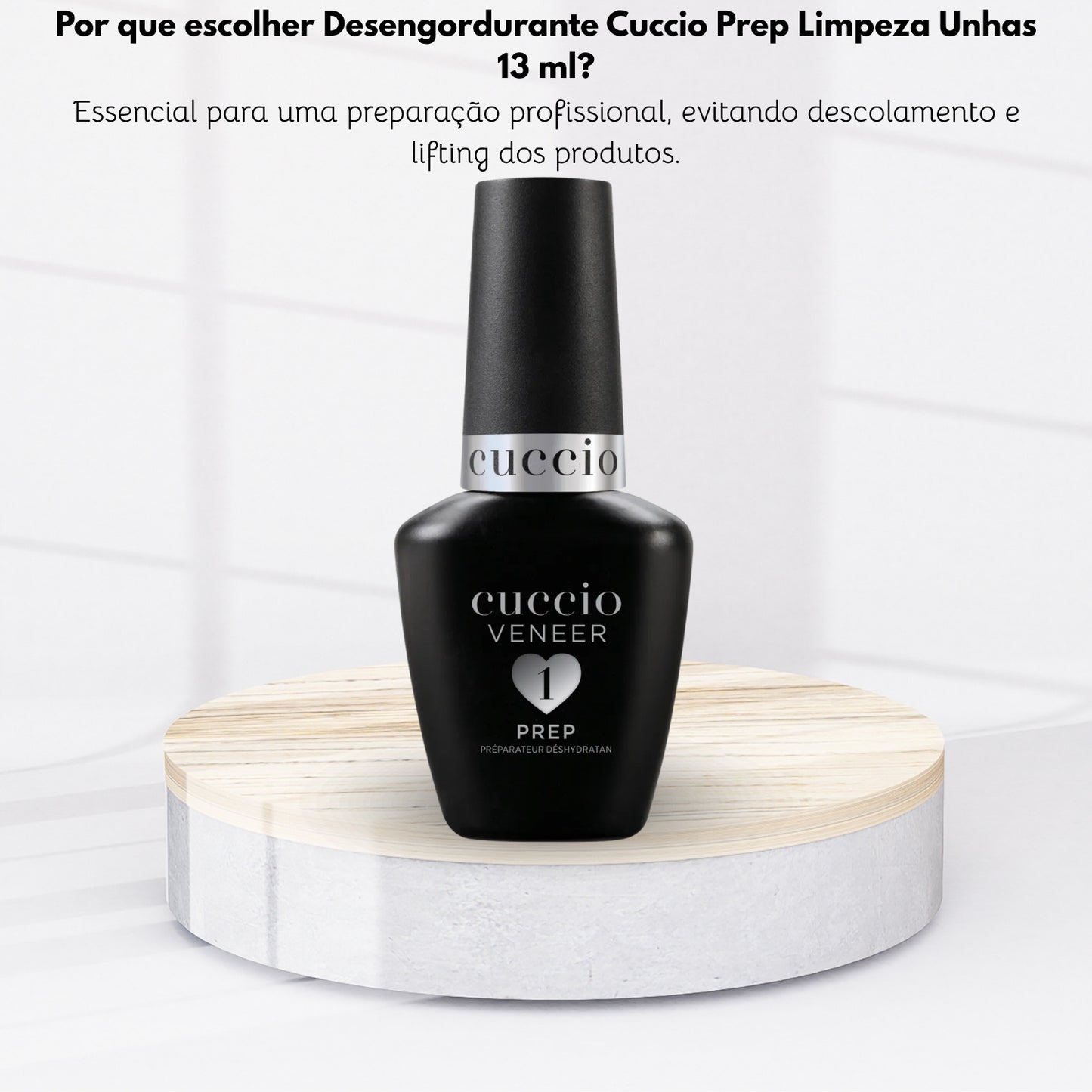Desengordurante Cuccio Prep Limpeza Unhas 13 ml