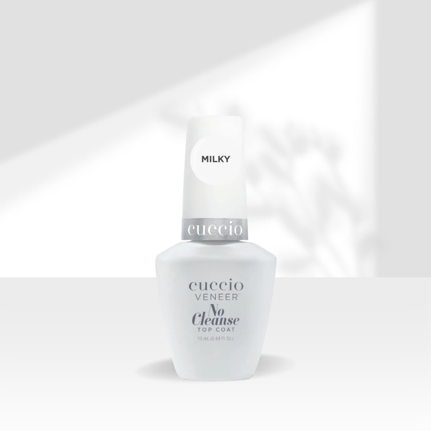 Finalizador Top Coat Cuccio No Cleanse Milky Brilho Intenso 13 ml